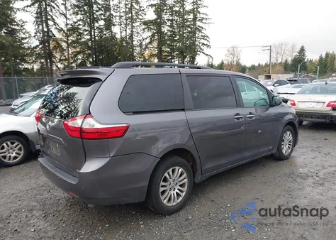 2017 Toyota Sienna Xle 8 Passenger from USA, damaged, VIN 5TDYZ3DC2HS848288